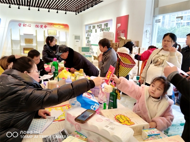 播州紫薇社区：商品进小区 购物有补贴 消费很幸福